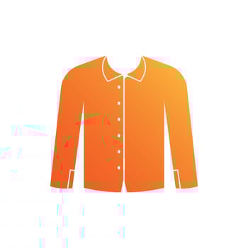 Shirt isolated icon design template vector