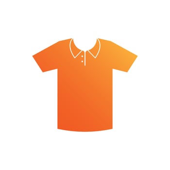 Shirt isolated icon design template vector