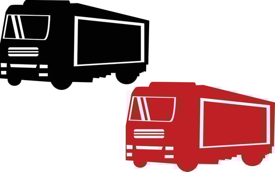 truck logistic vector, Truck Is On Highway Business Commercial Cargo, Trade and Transport Stock vector, Road Transport Lorries vector