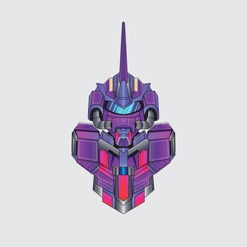 machine War Robot technology illustration vector
