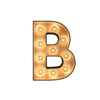 Marquee light Alphabet png