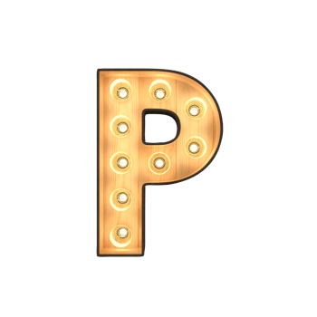 Marquee light Alphabet png