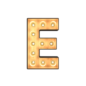 Marquee light Alphabet png