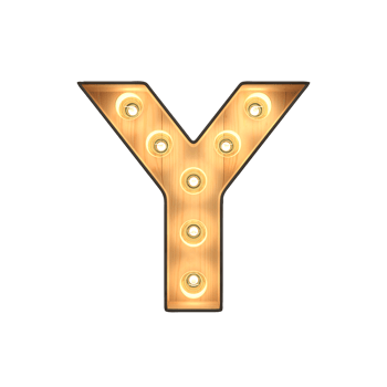Marquee light Alphabet png