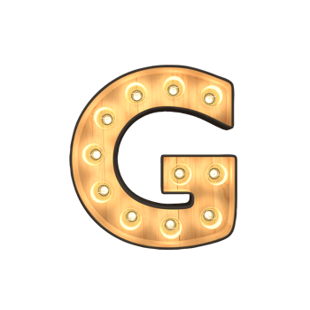 Marquee light Alphabet png