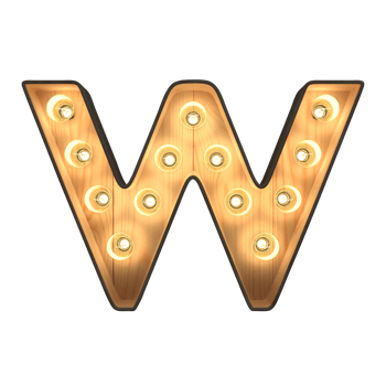 Marquee light Alphabet png