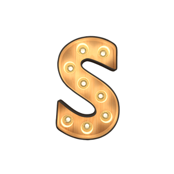 Marquee light Alphabet png