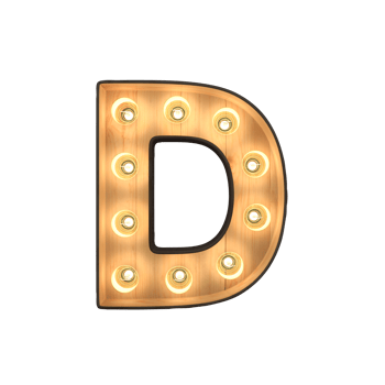 Marquee light Alphabet png