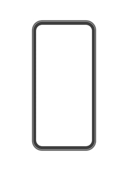 Vector mobile phone mock up