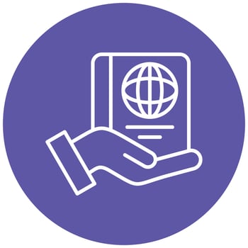 Citizenship Icon Style vector