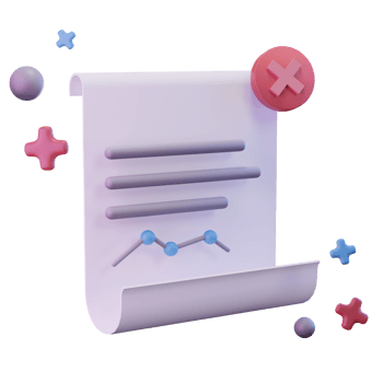 3d Illustration Form failed png