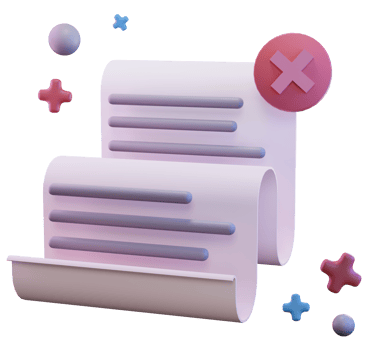 3d Illustration Form failed png