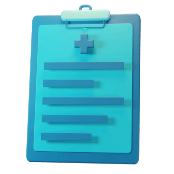3D Icon Illustration, Healthcare, Doctor Notes, For web, app, infographic png