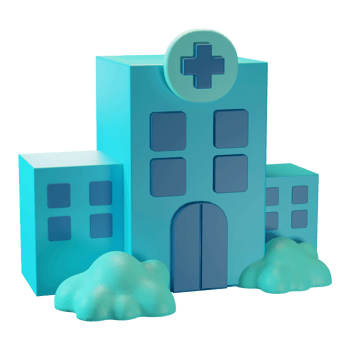 3D Icon Illustration, Healthcare, Hospital, For web, app, infographic png