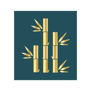 Bamboo Logo Template vector icon