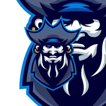 Pirates Mascot Logo Templates vector