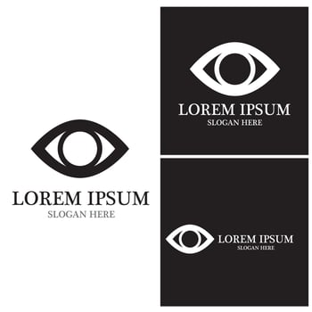 Eye Care vector logo design