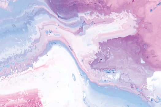 Tender pastel hand-painted watercolor. Abstract wet fluid background texture vector