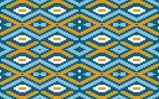Aztec Geometric African Patterns Fabric from Africa  Navajo Nation Pattern Ornament Traditional art Mexican dress Design for print wallpaper paper texture background dress vector