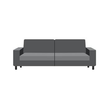 sofa clipart design template vector
