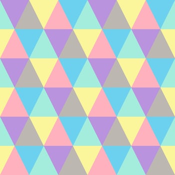 Multicolored colored hexagon dimensional seamless background vector