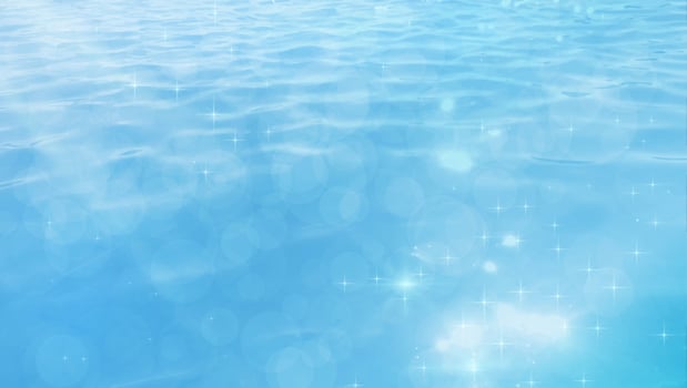 Illustration  of Abstract Water Background with Ripple. Water Waves Effects. Ocean or Sea Surface. Summer light background. eps 10  vector background.