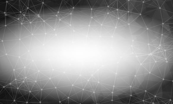Black low poly background. Polygonal design pattern. Bright mosaic modern geometric design, Creative Design Templates. Connected lines with dots. vector