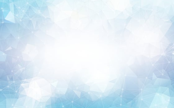 Abstract Blue Polygonal Space Background with Connecting Dots and Lines.  Connection structure and science background. Futuristic HUD design. vector