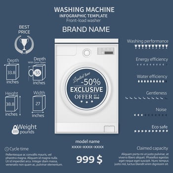 Vector illustration of washer