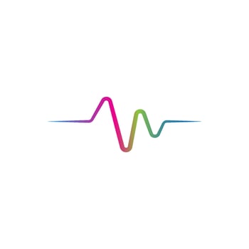 Wave Line Music, Audio Spectrum, Sound Equalizer Vector