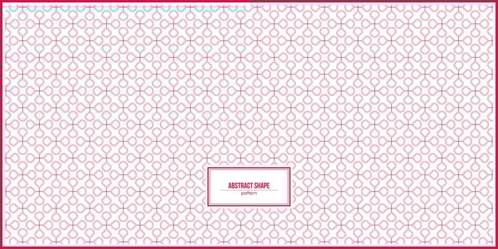 abstract red quarter circle pattern vector