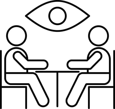 eye Security  Isolated Vector icon which can easily modify or edit