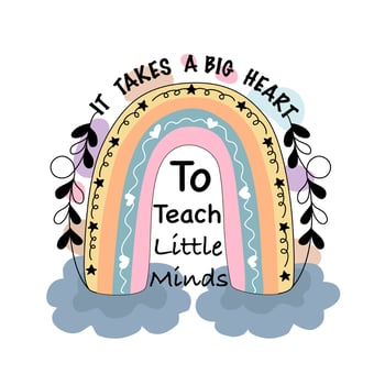 Vector illustration Quotes and inspiration teachers, design doodle style for t-shirt designs, cards, digital prints, teachers' day, gifts, canvas prints, bags and more.