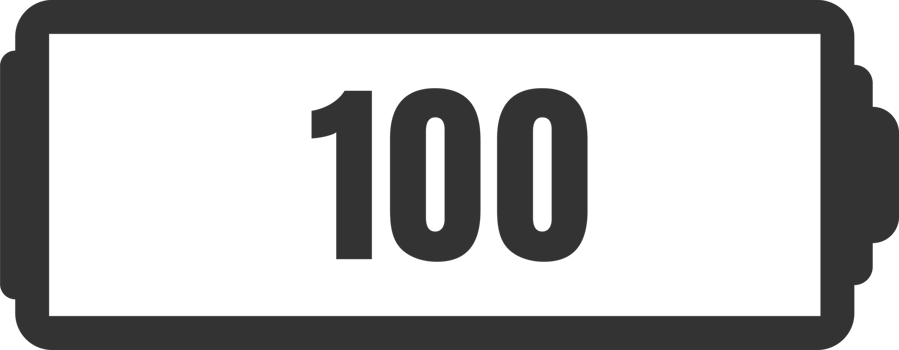 Battery charge level png illustration