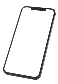Mobile Phone Template Mockup. 3D illustration. png