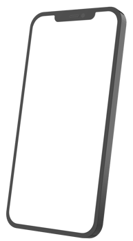 Mobile Phone Template Mockup. 3D illustration. png