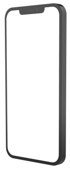 Mobile Phone Template Mockup. 3D illustration. png