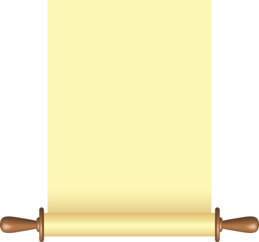 Blank paper scroll png illustration