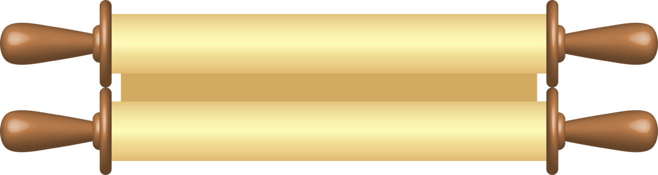 Blank paper scroll png illustration