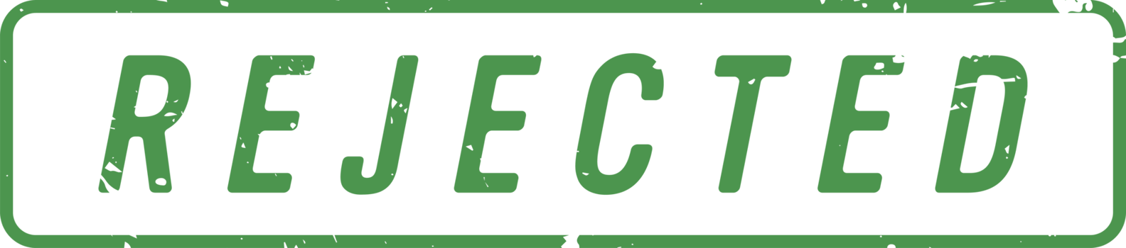 Stamp mark with rejected text png