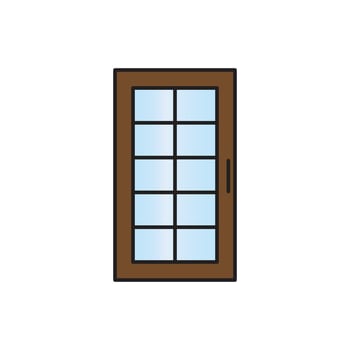 door vector for website symbol icon presentation