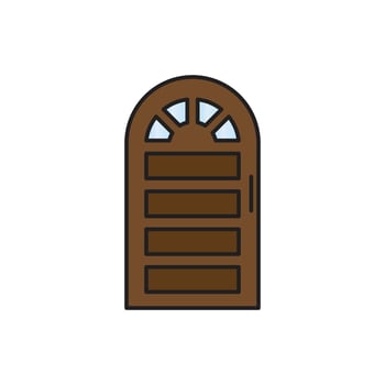 door vector for website symbol icon presentation