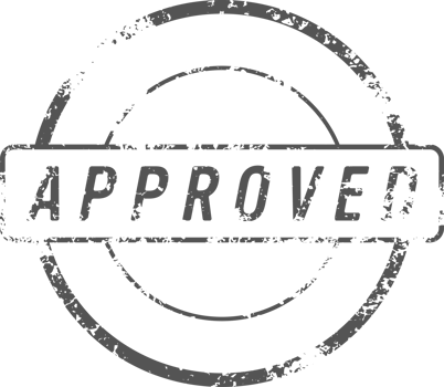Approved stamp mark png illustration