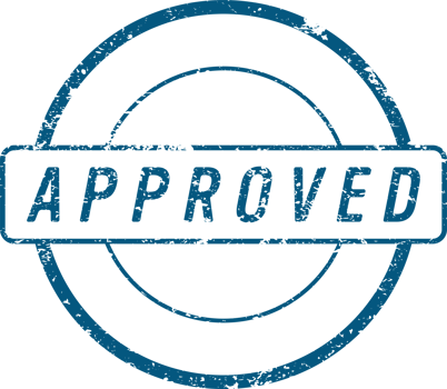 Approved stamp mark png illustration