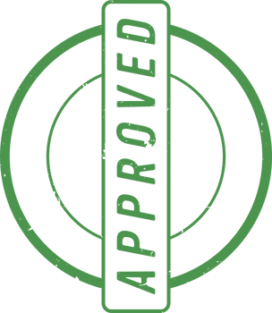 Approved stamp mark png illustration