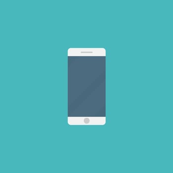 mobile phone icon vector