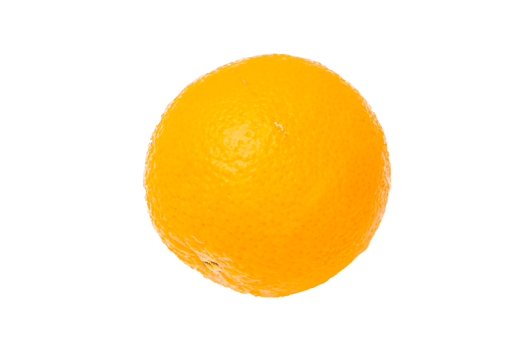 Orange fruit on white background png