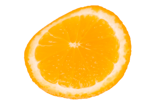 Orange fruit on white background png