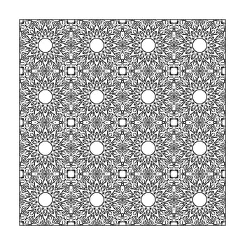Seamless pattern floral ornament. vector
