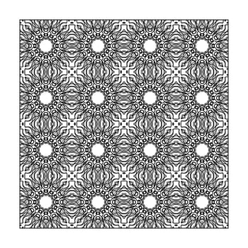 Seamless pattern floral ornament. vector